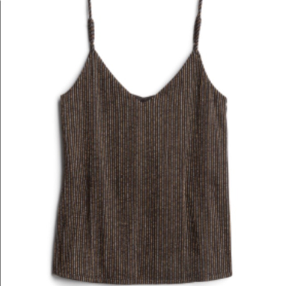 Nine Britton Benicia Lurex Spaghetti Tank - Picture 2 of 3